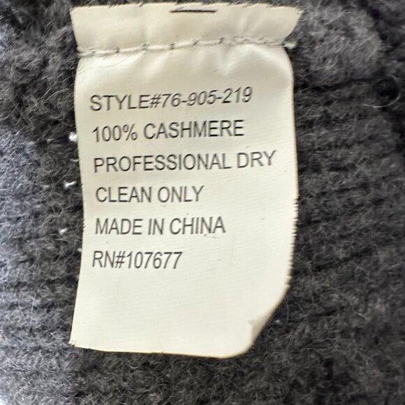 Alice & Olivia Cashmere Gray Sweater Dress XS - Picture 5 of 5